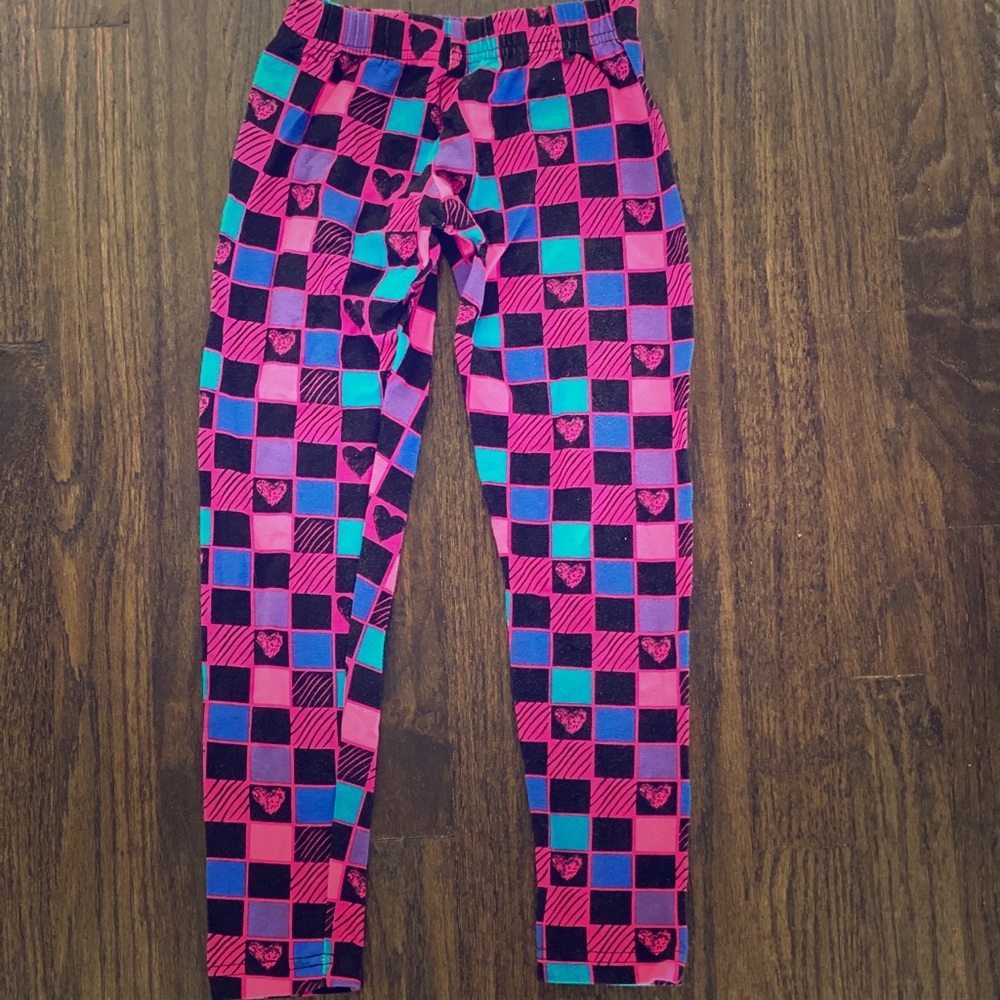 Girls leggings 🖤💜💖💙